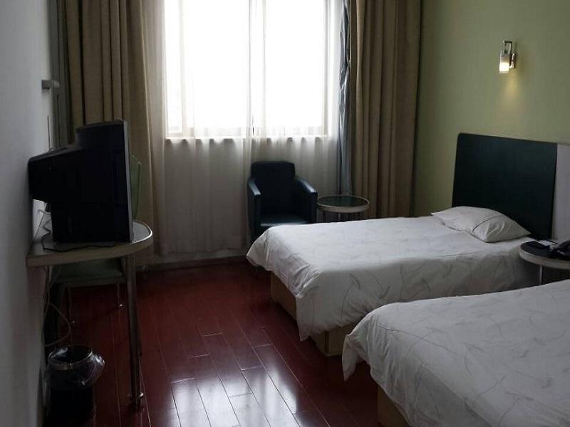 Motel 168 Shanghai Huoshan Road Jiangpu Park Subway Station Branch Exterior foto